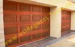 usi de garaj din lemn